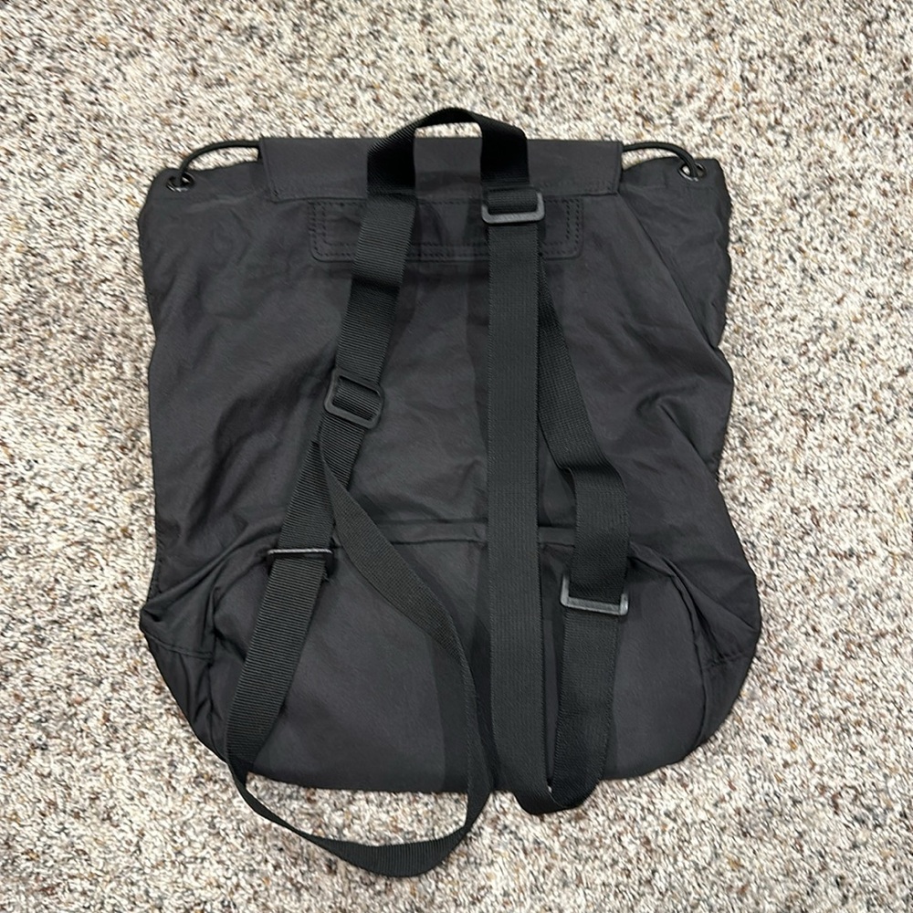 Pink Black Drawstring Backpack - image 5